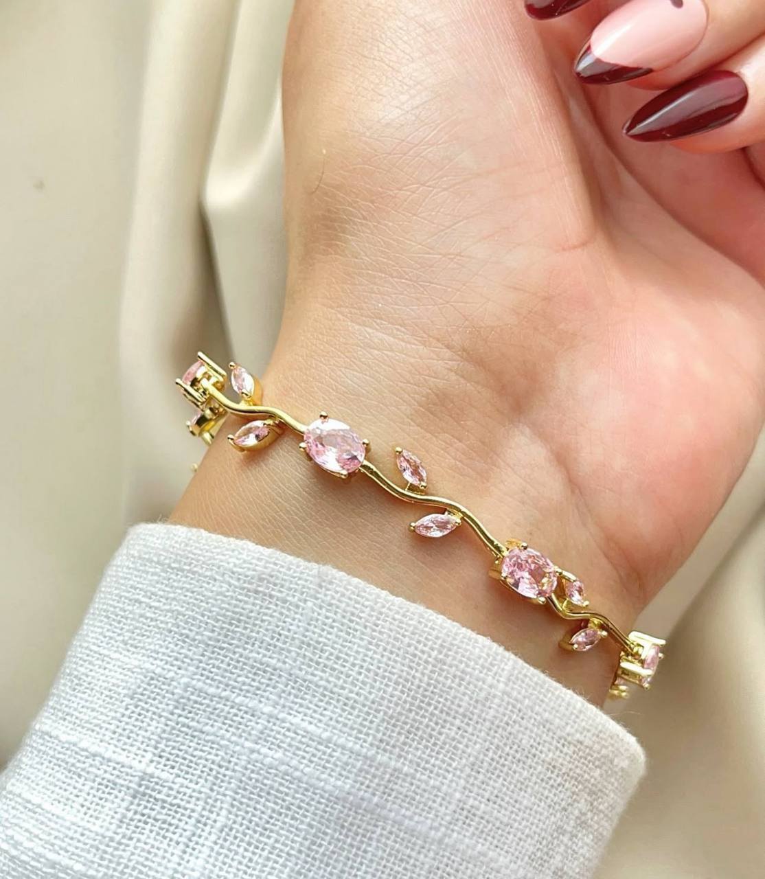 Dainty Rose Bracelet