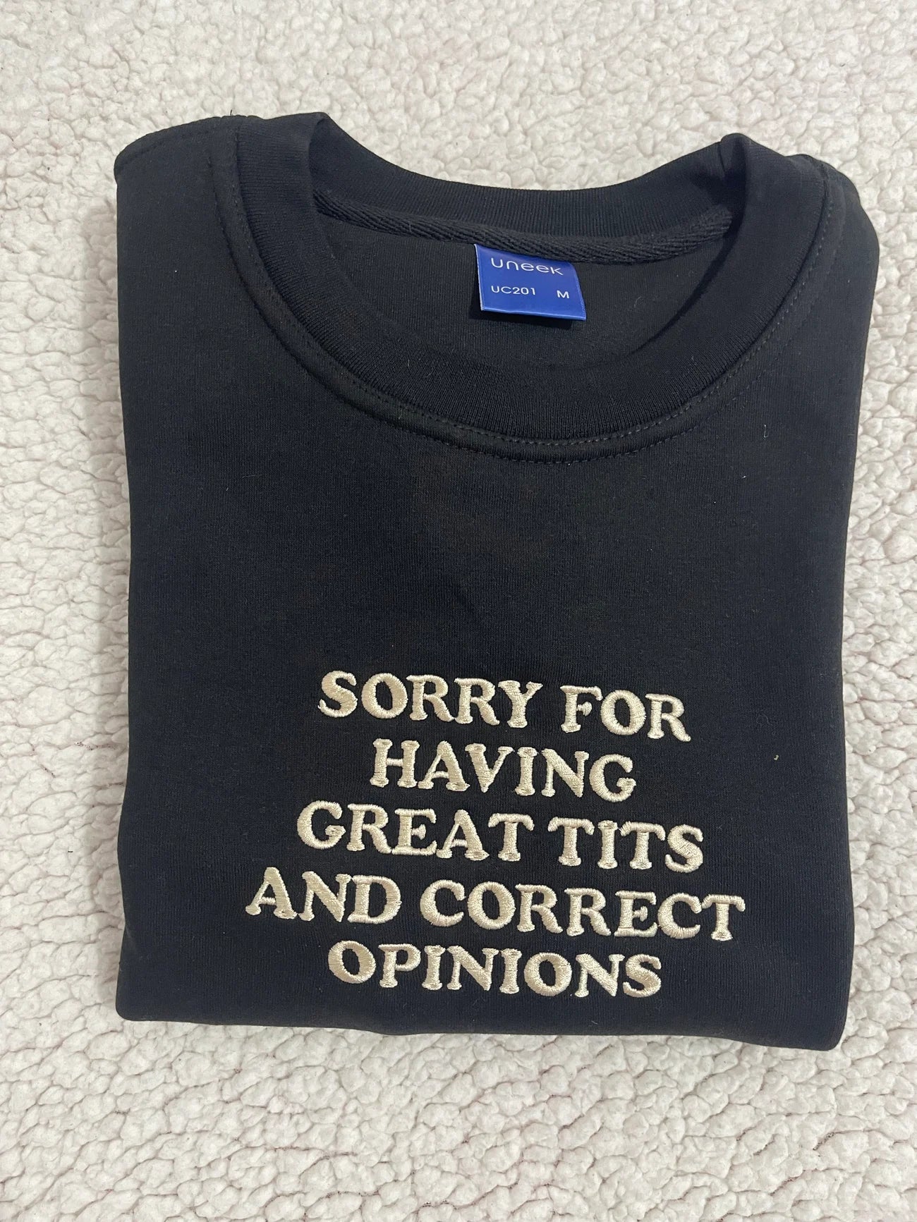 GREAT TITS AND CORRECT OPINIONS - SWEATSHIRT