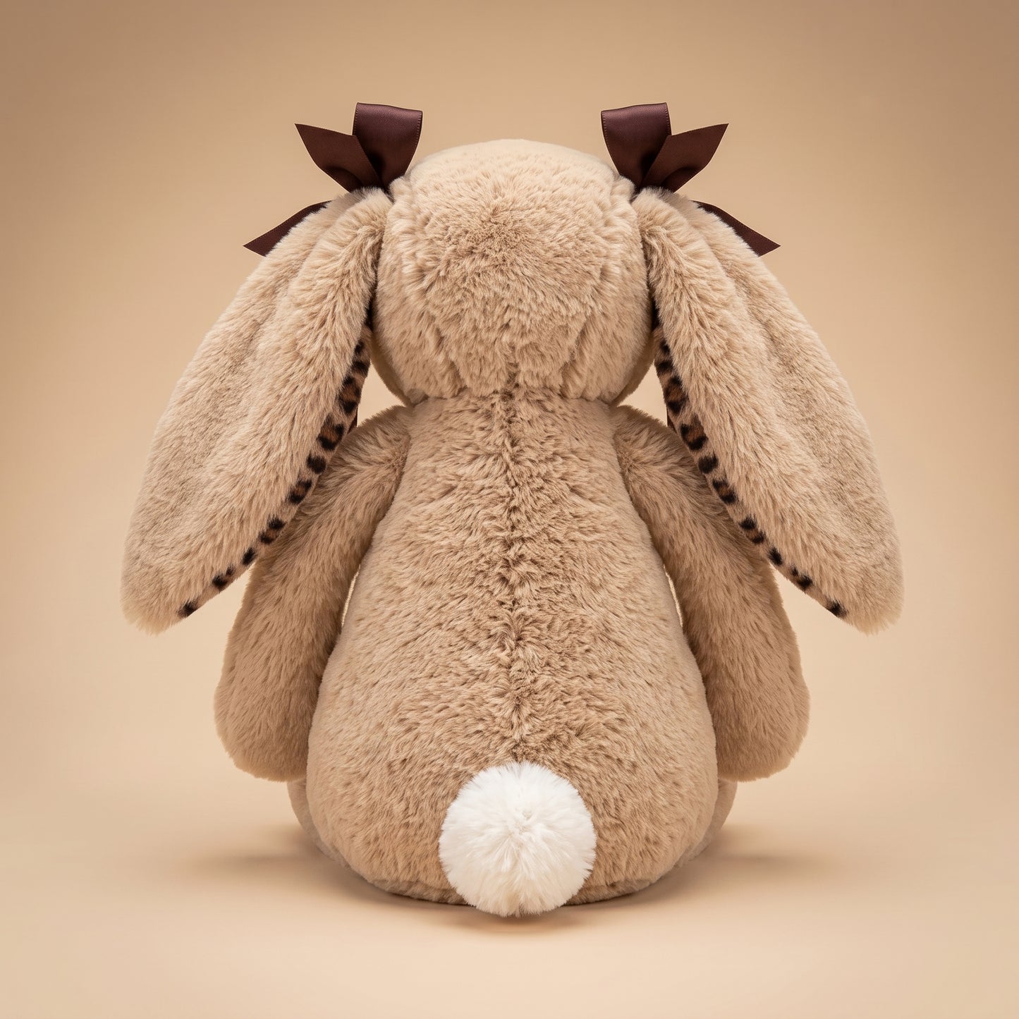 Leopard Print Bashful Bunny Plush