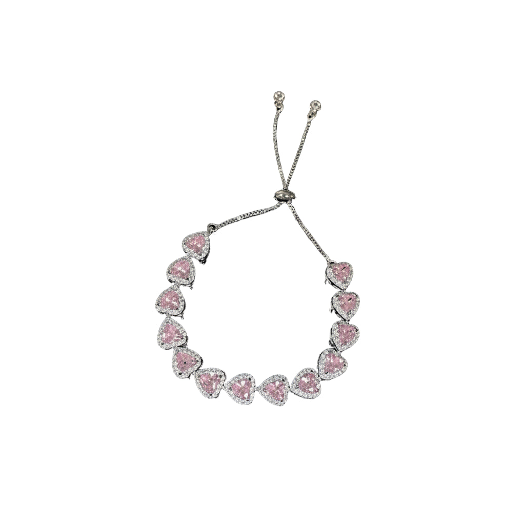 Blossom Hearts Stone Bracelets