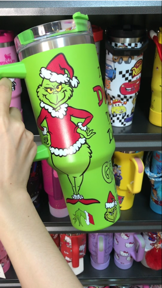 Grinch x Stanley 40 oz tumbler