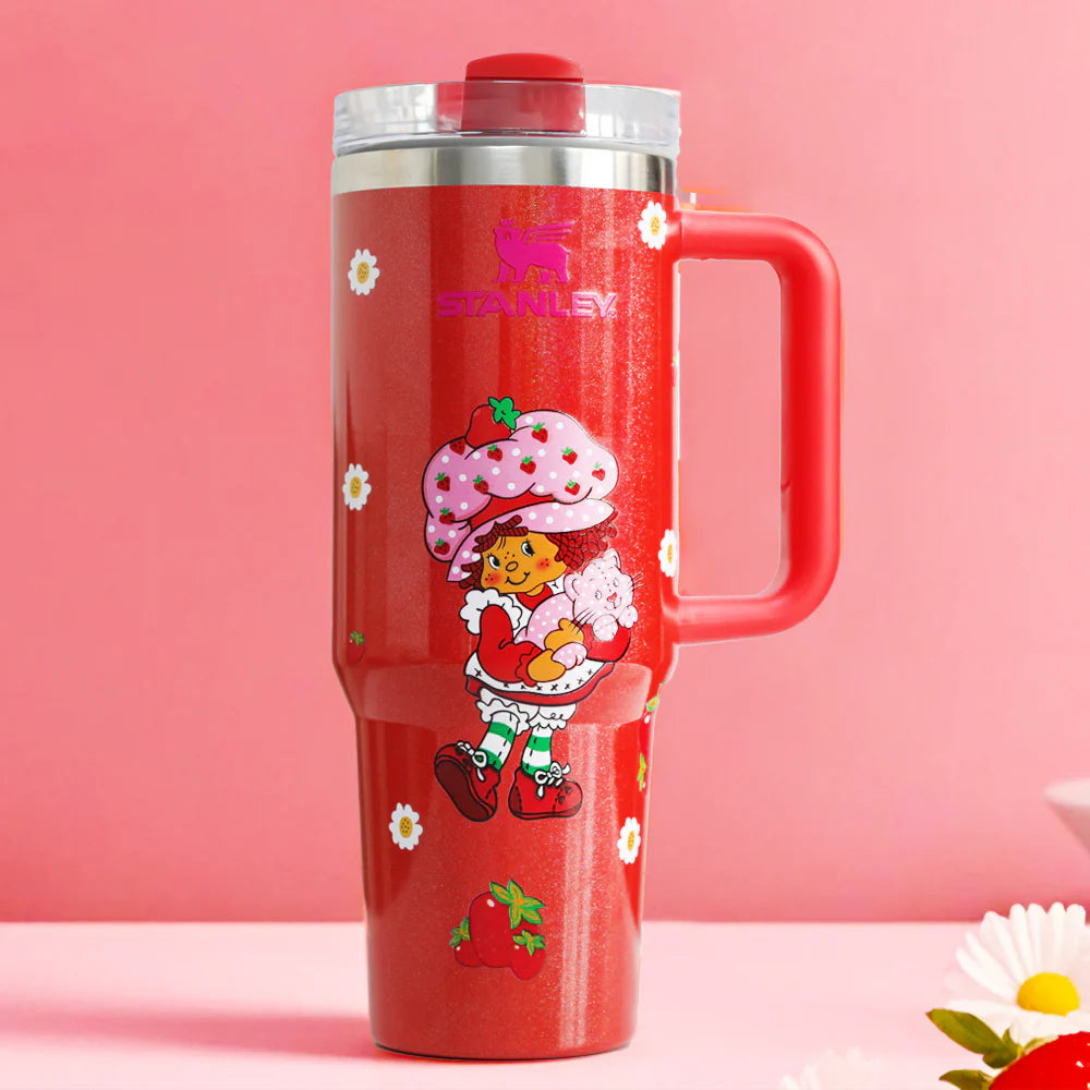 Viral Strawberry Shortcake 40oz Collector's Tumbler