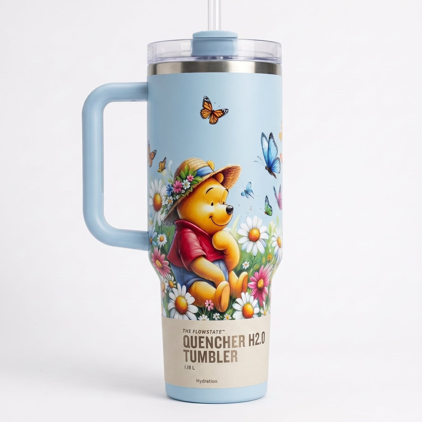 Winnie The Pooh Daisy Flower 40oz Tumbler