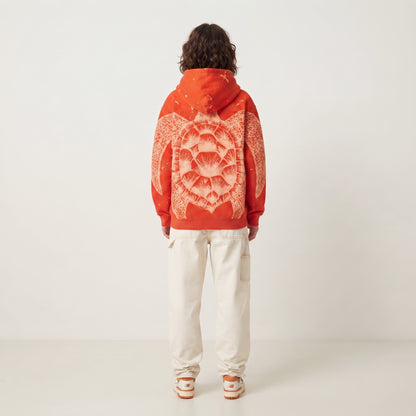 Turtle Print Hoodie