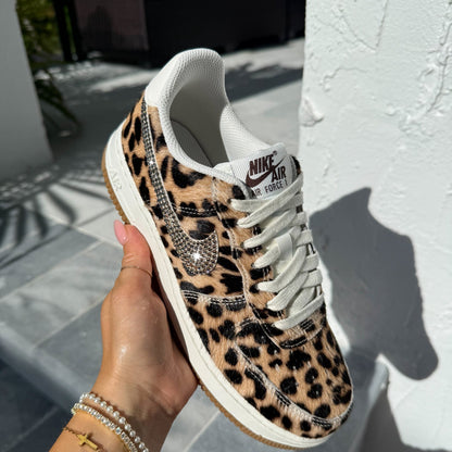 Swarovski X Nike  Leopard Air Force 1