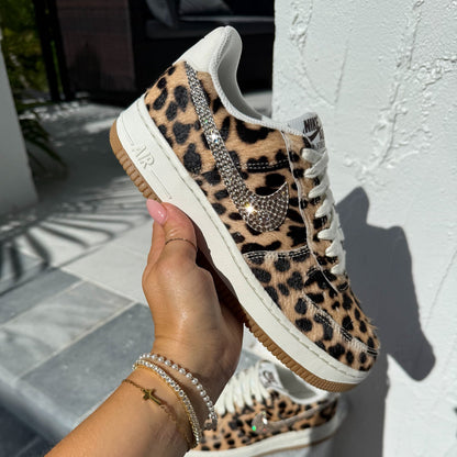 Swarovski X Nike  Leopard Air Force 1