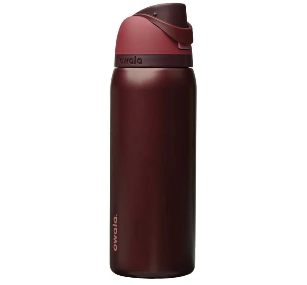 Black Cherry Owala FreeSip 32oz  Water Bottle