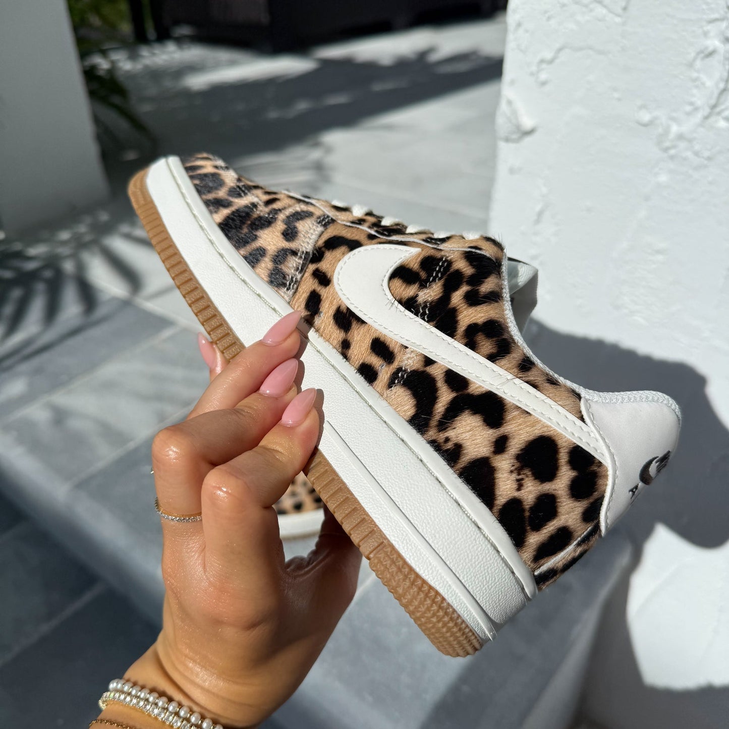 Swarovski X Nike  Leopard Air Force 1