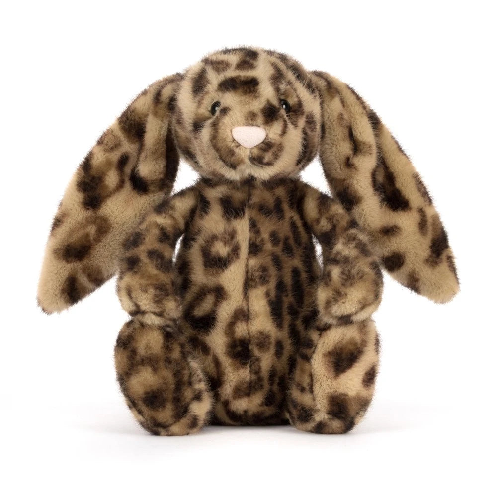 Leopard Print Jellycat Bashful Bunny