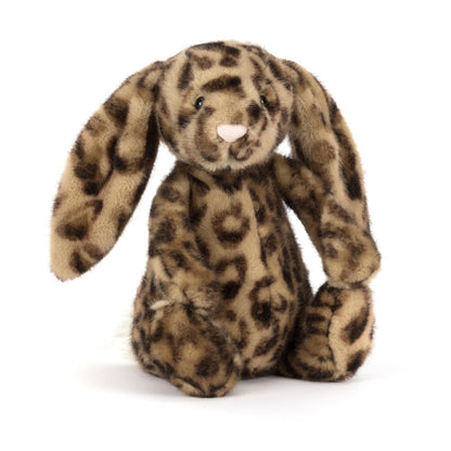 Leopard Print Jellycat Bashful Bunny