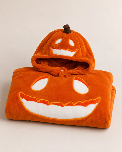 Cozy Carved Pumpkin Onesie