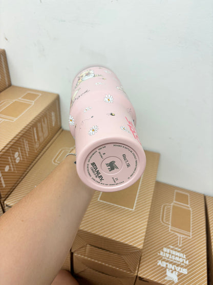 Pink Winnie The Pooh Bear 40oz Tumbler