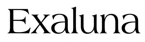 The word 'Exaluna' written in a black serif typeface on a plain white background.