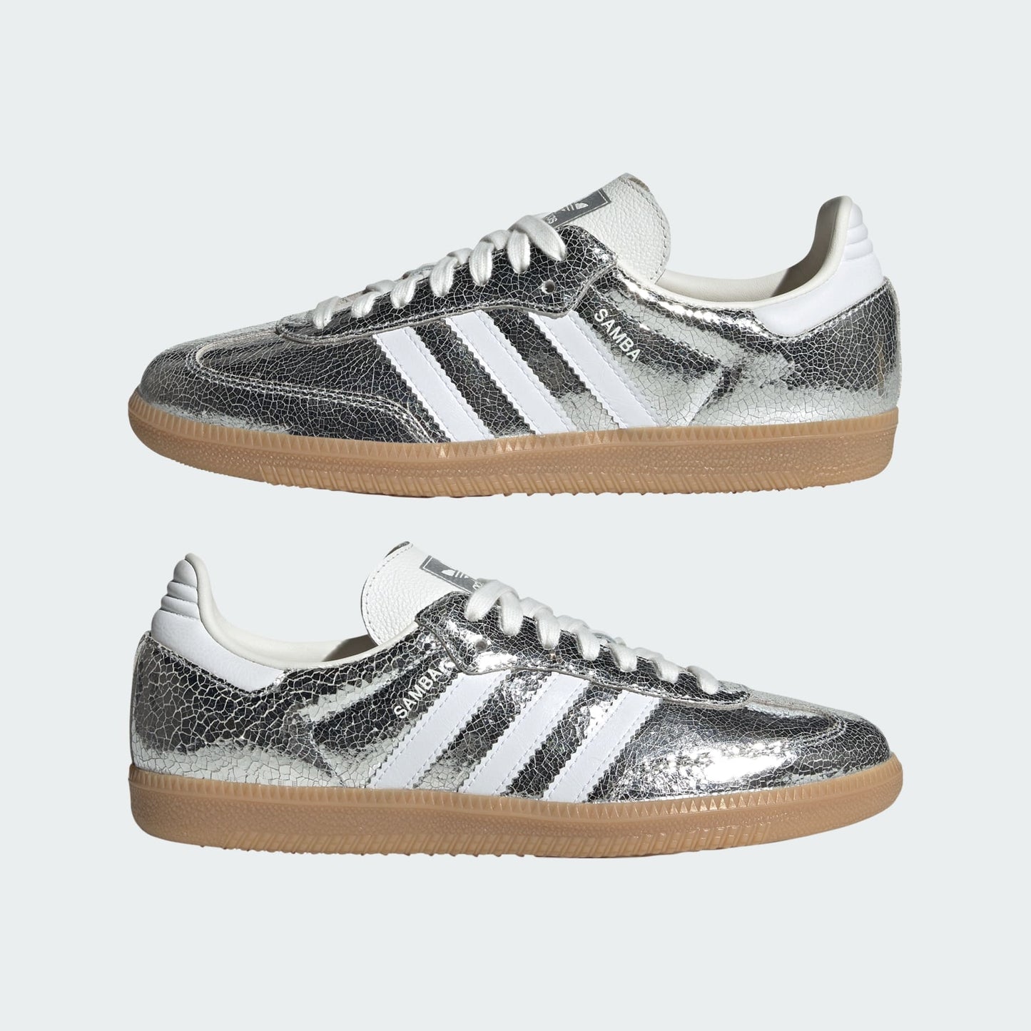 SILVER SAMBA OG SHOES
