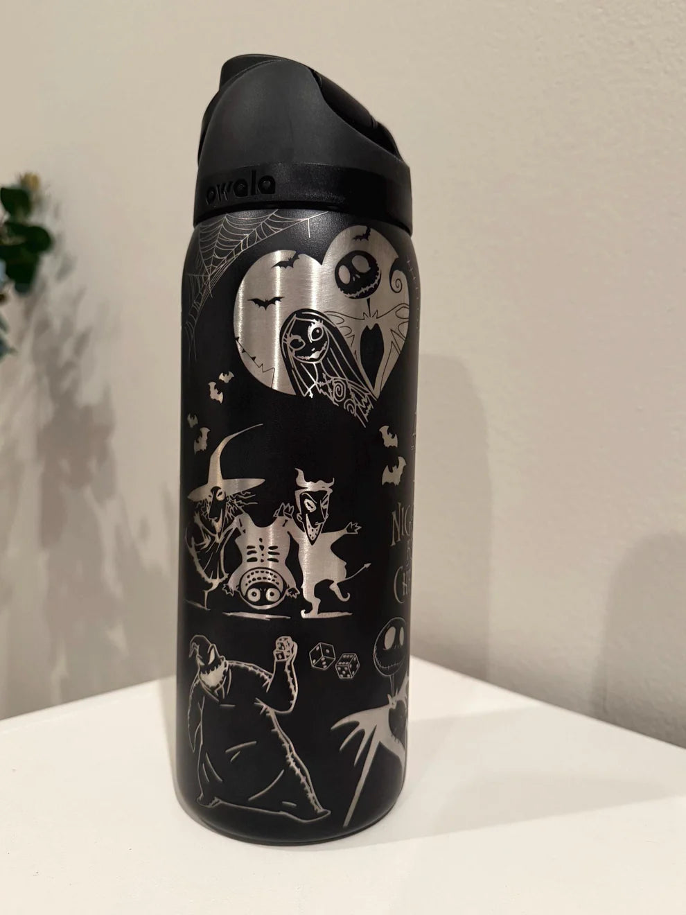 Nightmare Skeleton 32oz Water Bottle