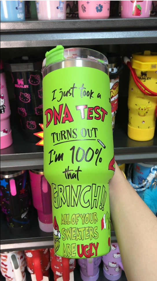 Grinch x Stanley 40 oz tumbler