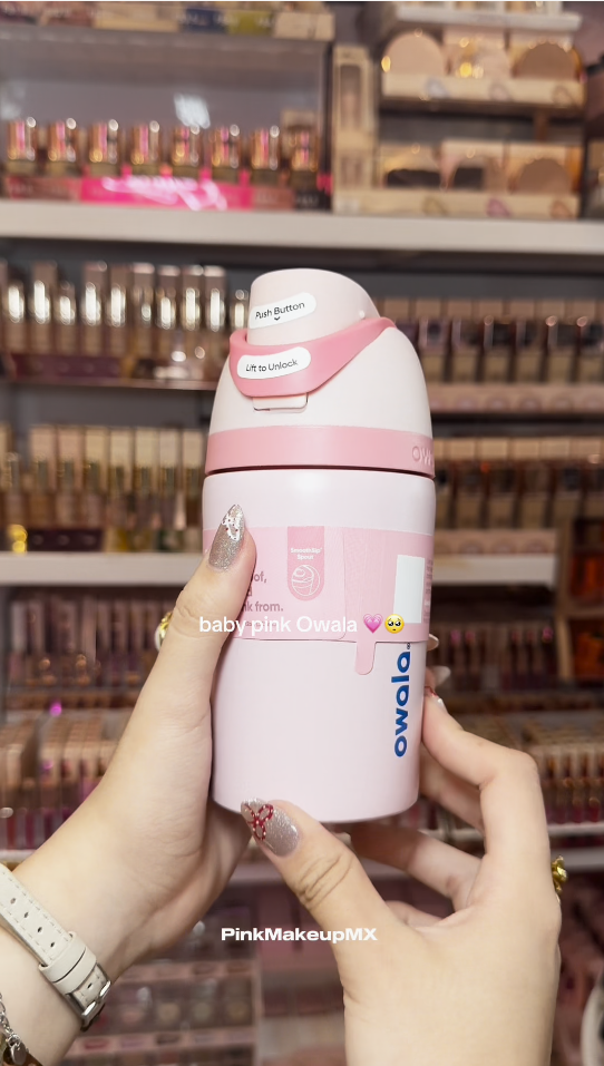 Pink  Mini FreeSip Water Bottle