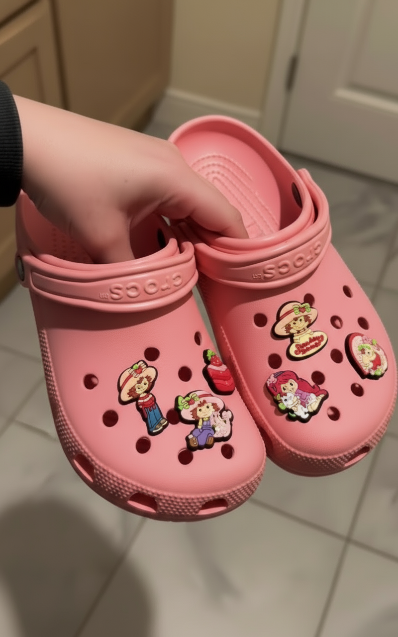 Strawberry Shortcake Clogs