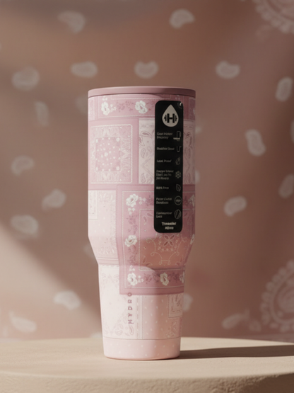 Bandana Hydrojug Traveler 40oz  Tumbler