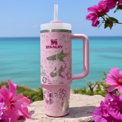 Whale Shark Reef Adventure 40 oz Tumbler