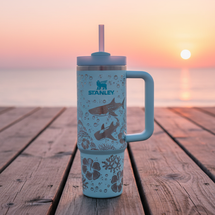 Whale Shark Reef Adventure 40 oz Tumbler