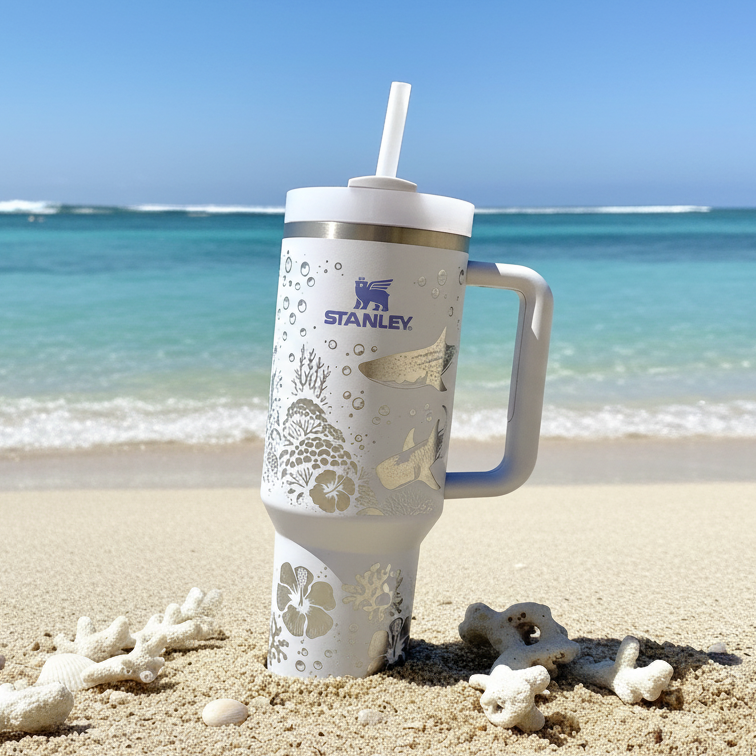 Whale Shark Reef Adventure 40 oz Tumbler