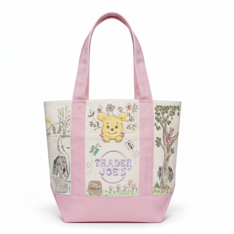 Winne the Pooh x Trader Joe Tote Bags