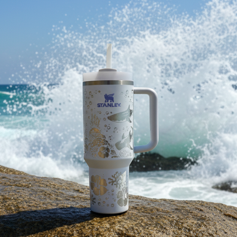 Whale Shark Reef Adventure 40 oz Tumbler