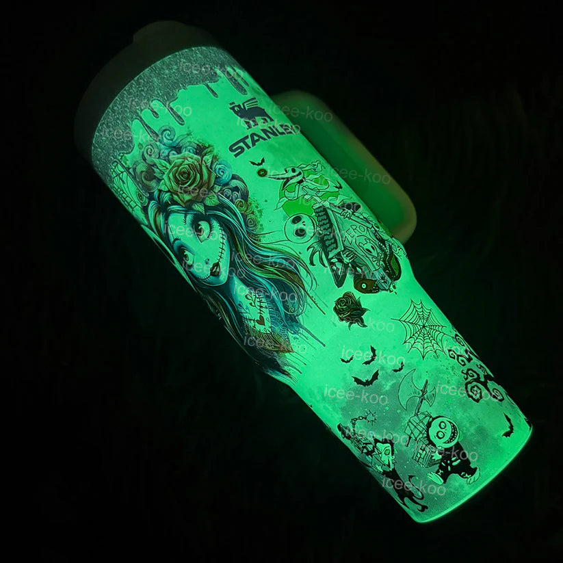 Sally x Jack Skellington 40 Oz Tumbler