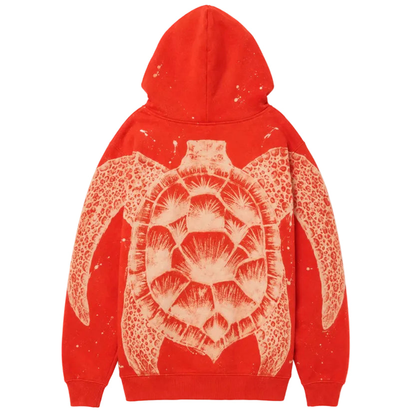 Turtle Print Hoodie