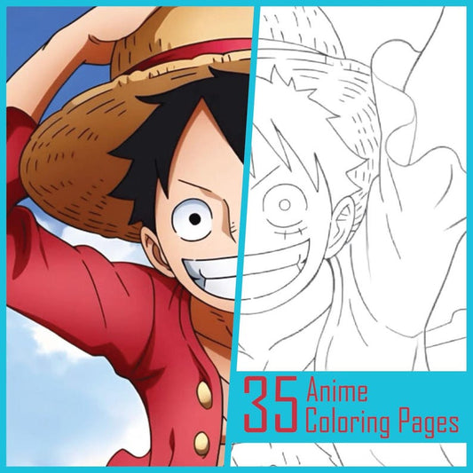 One Piece Coloring Book (Digital Download)