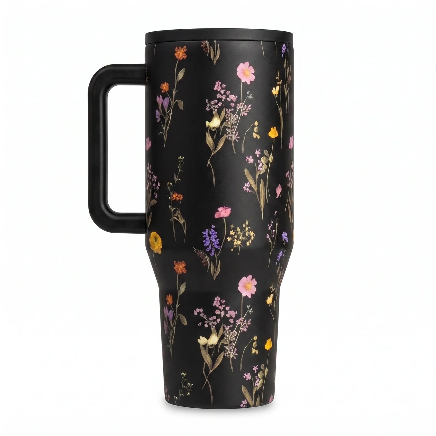 Exclusive Midnight Floral 40oz Traveler Tumbler