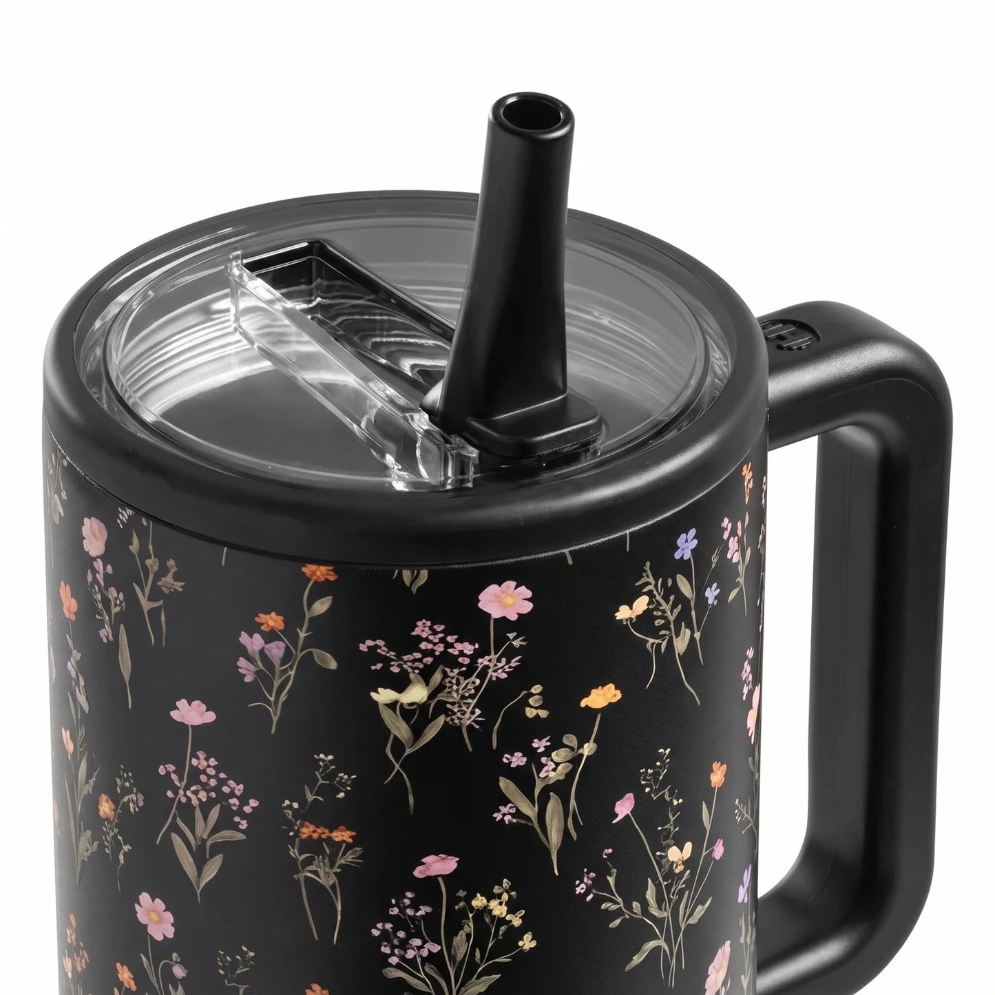 Exclusive Midnight Floral 40oz Traveler Tumbler