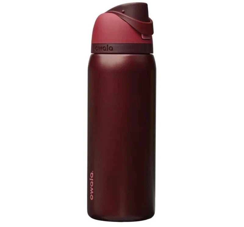 Black Cherry Owala FreeSip 32oz Water Bottle