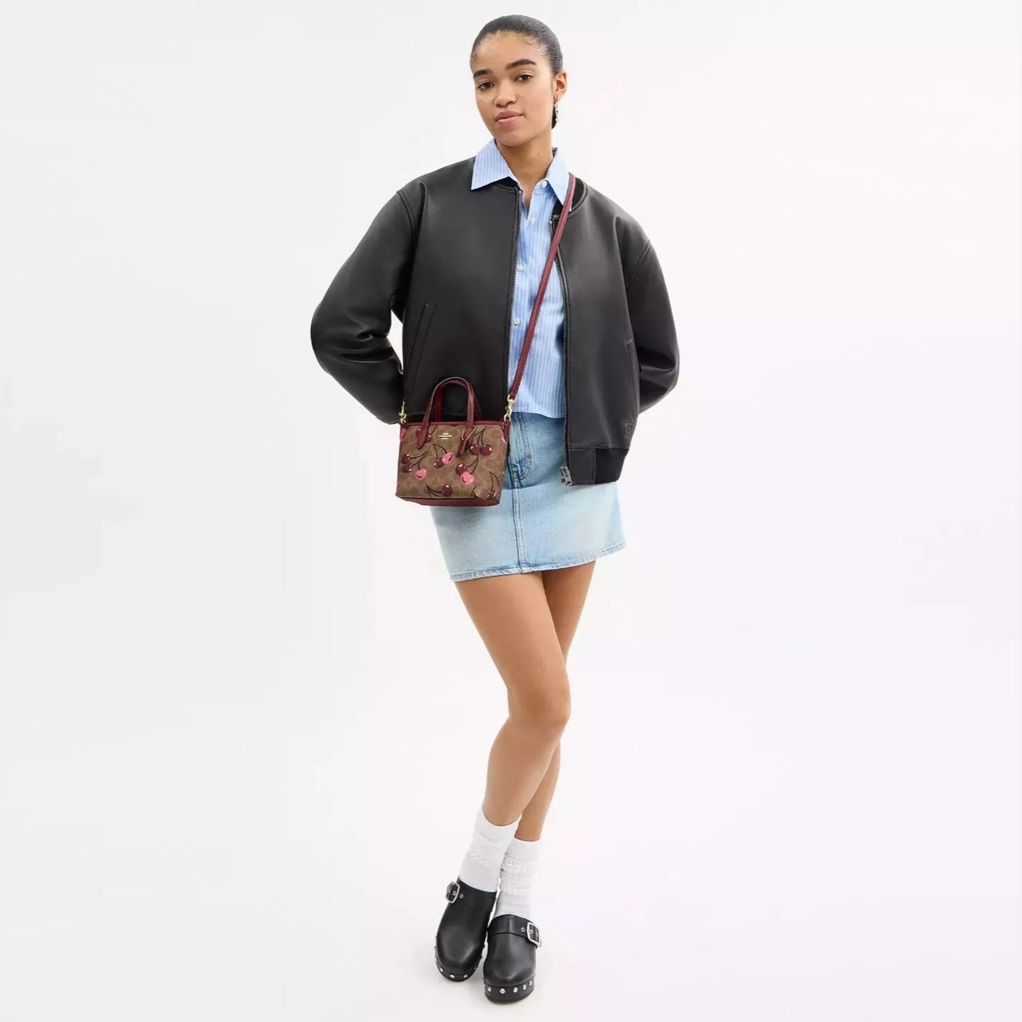 Viral Shoulder Bag in Signature Cherry Print