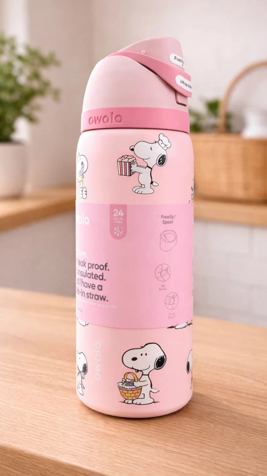 Snoopy 32oz FreeSip Water Bottle