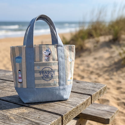 Seaside & Sweets Snoopy Tote Bags